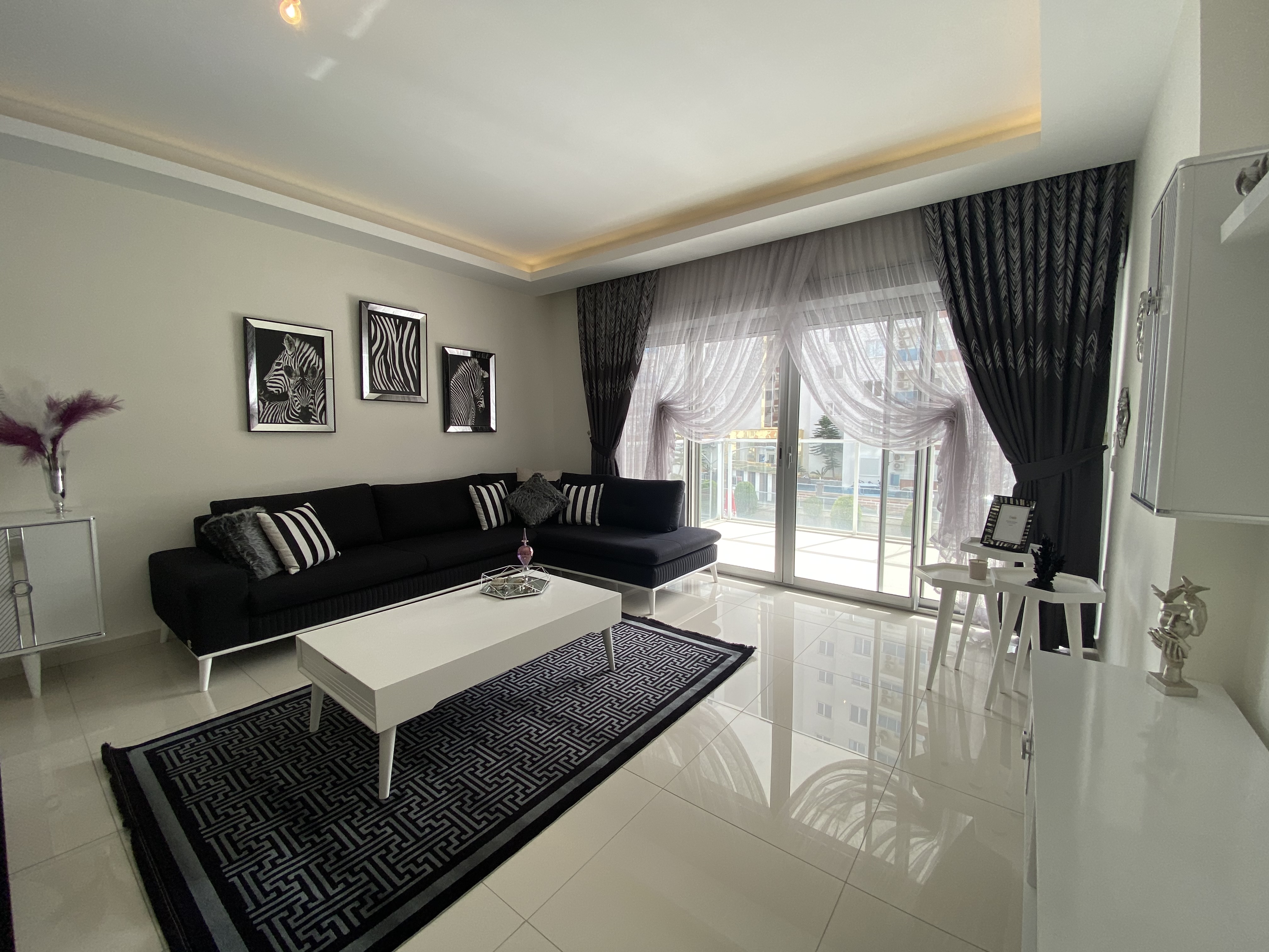 Квартира большой площади в новом доме в Махмутларе фото 20