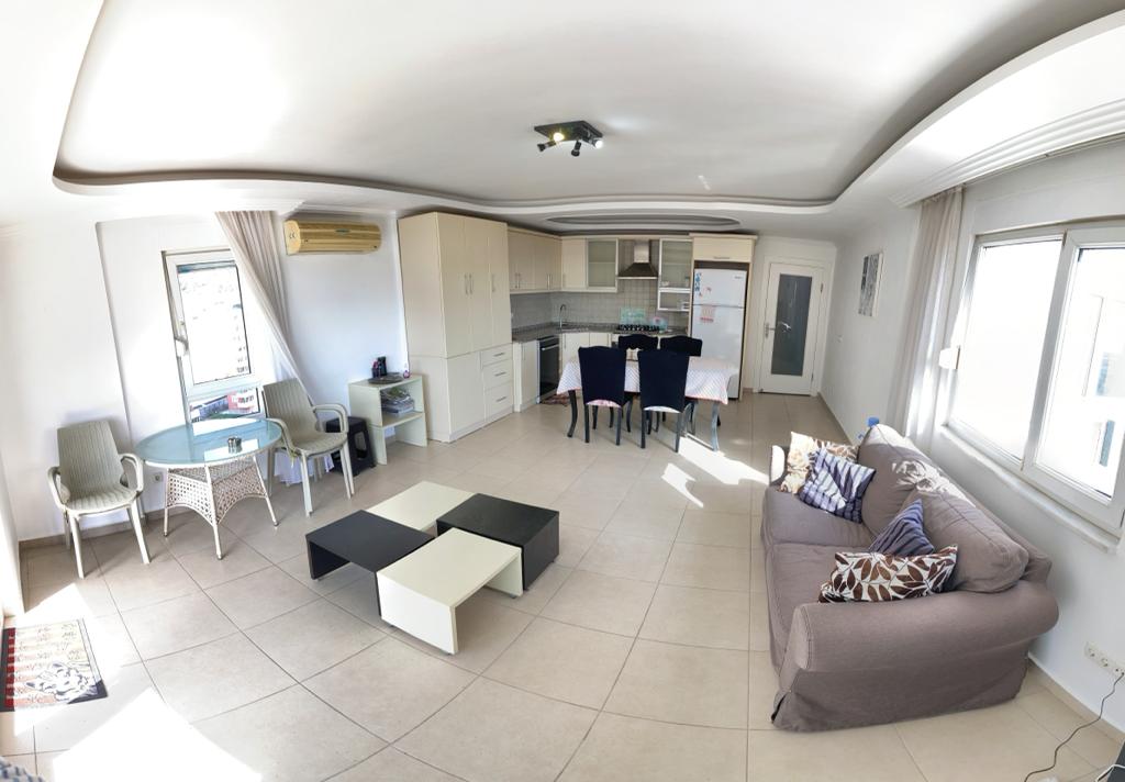 View apartment layout 2+1, 120 m2 in a complex with infrastructure in the Cikcilli area, Alanya фото 25