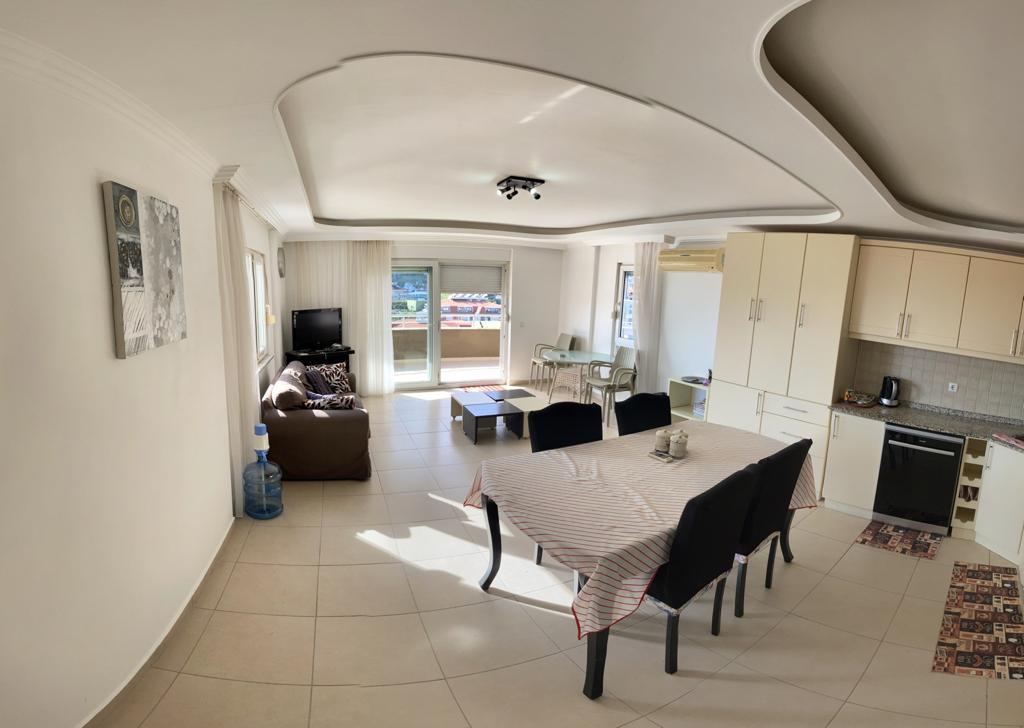 View apartment layout 2+1, 120 m2 in a complex with infrastructure in the Cikcilli area, Alanya фото 35