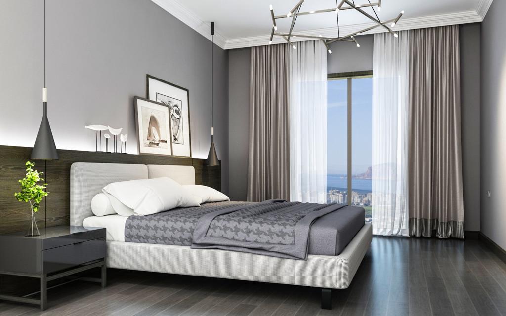 Недорогая квартира в новом комплексе в Авсалларе, 47 м2 фото 9