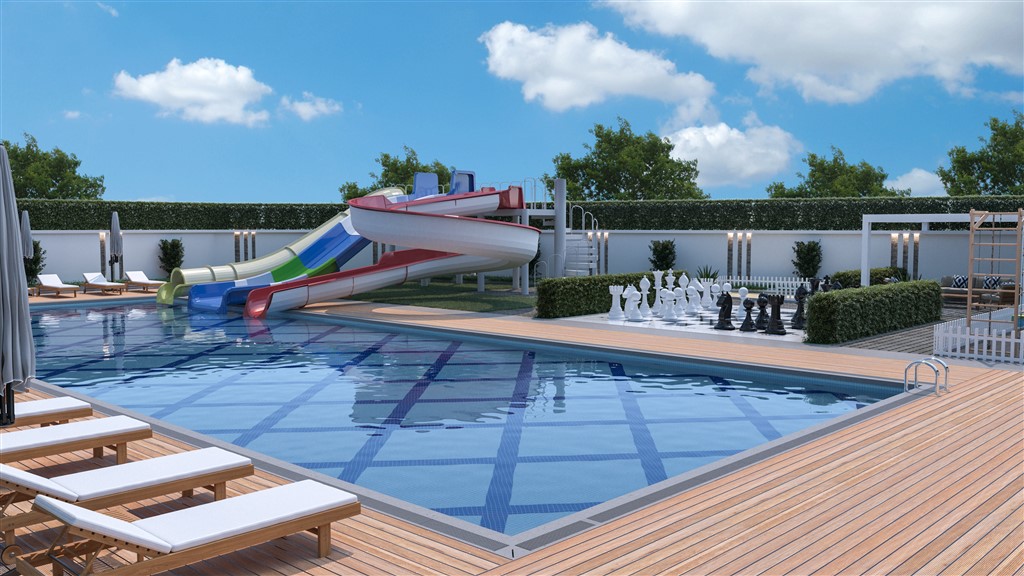 Квартиры 1+1 и 2+1 в экологическом месте у моря в Газипаша. фото 11