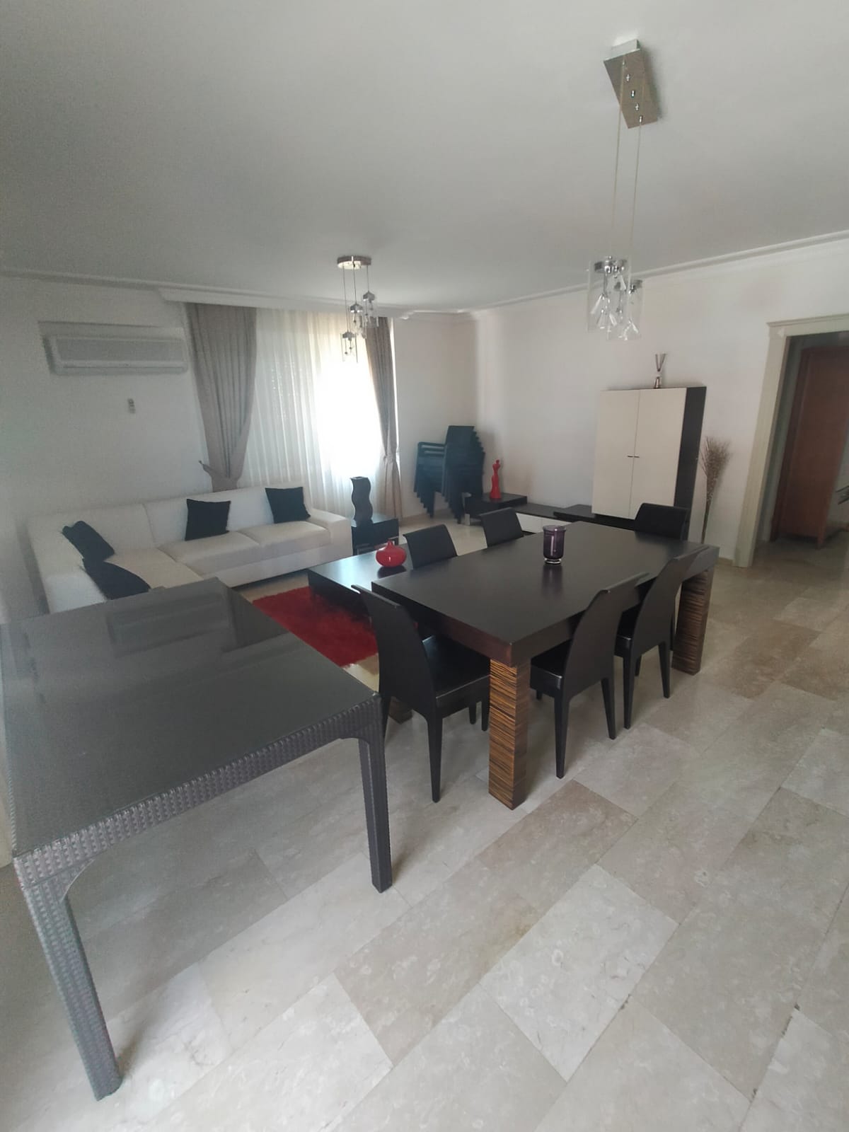 Spacious furnished apartment 2+1 by the sea, 120 m2. Mahmutlar, Alanya. фото 8