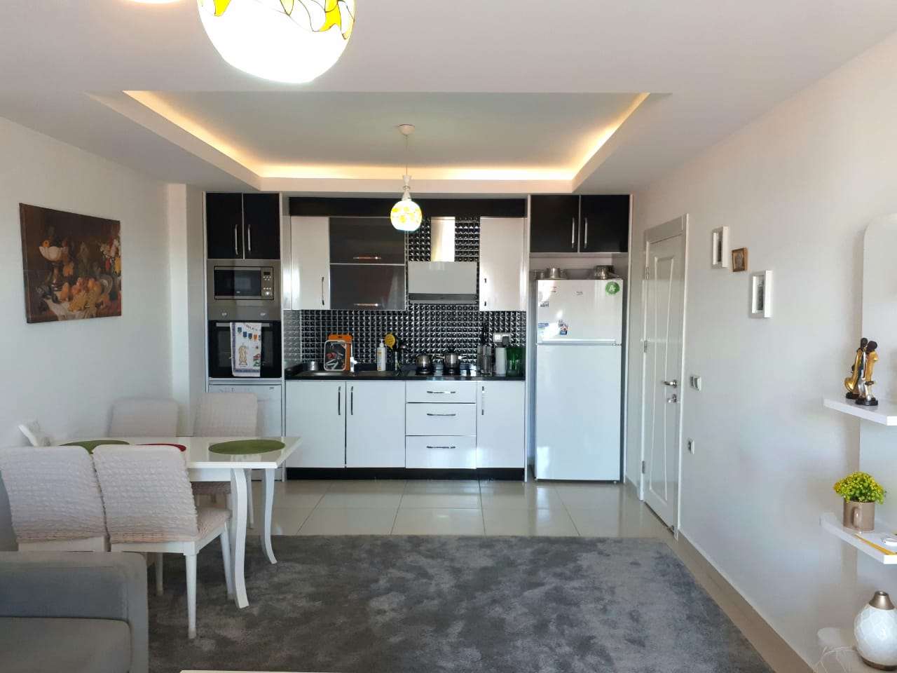 Меблированная квартира планировки 1+1, 85 в популярном комплексе в районе Махмутлар, Аланья фото 3