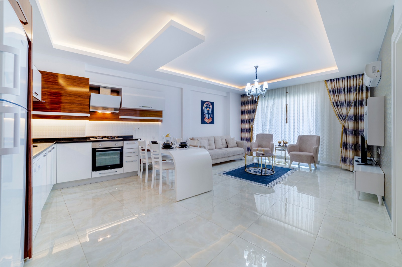 Уютная квартира 1+1 в комплексе с инфраструктурой, 70 м2 фото 1