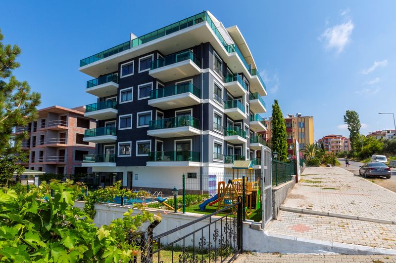 Квартира 1+1 в уютном новом бутик комплексе. Авсаллар, Алания. фото 2