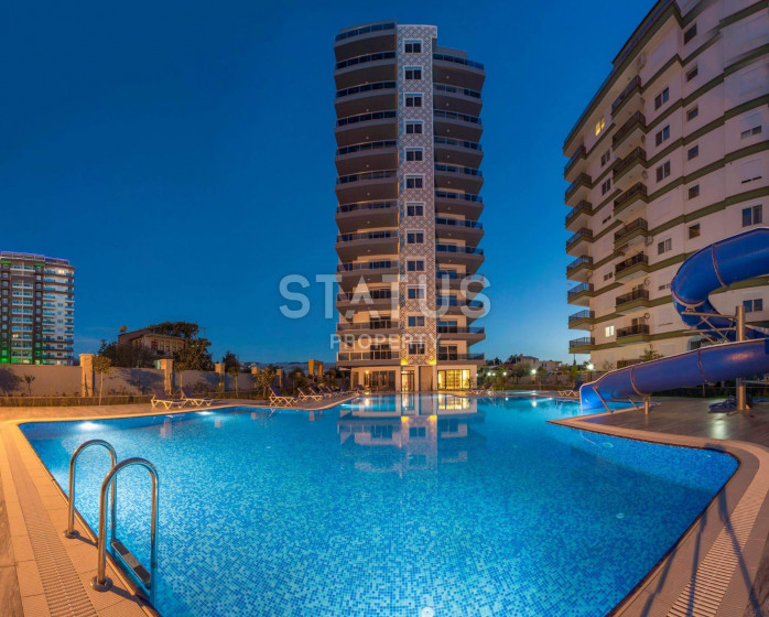 Просторная квартира 1+1 с видом на море, 70 м2. Махмутлар, Алания. фото 1