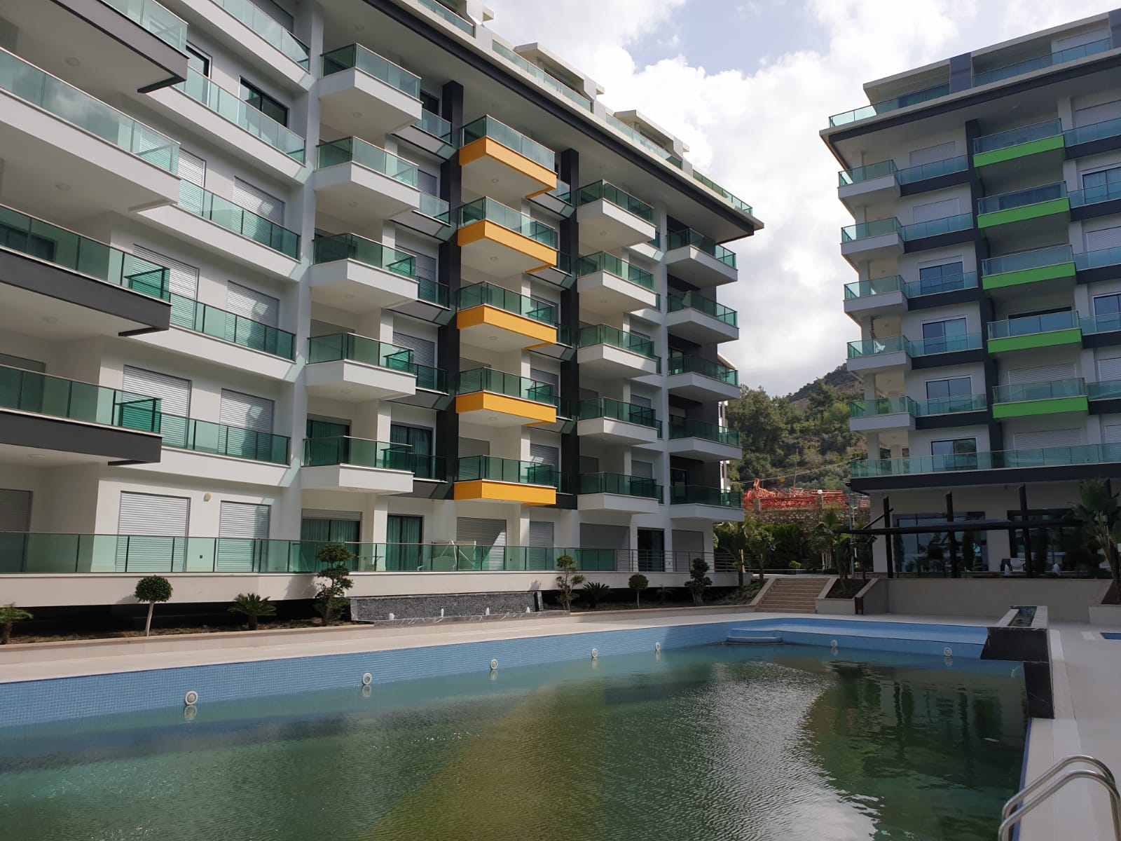 Трёхкомнатный меблированный садовый дуплекс в 350метрах от моря , 165м2 фото 66