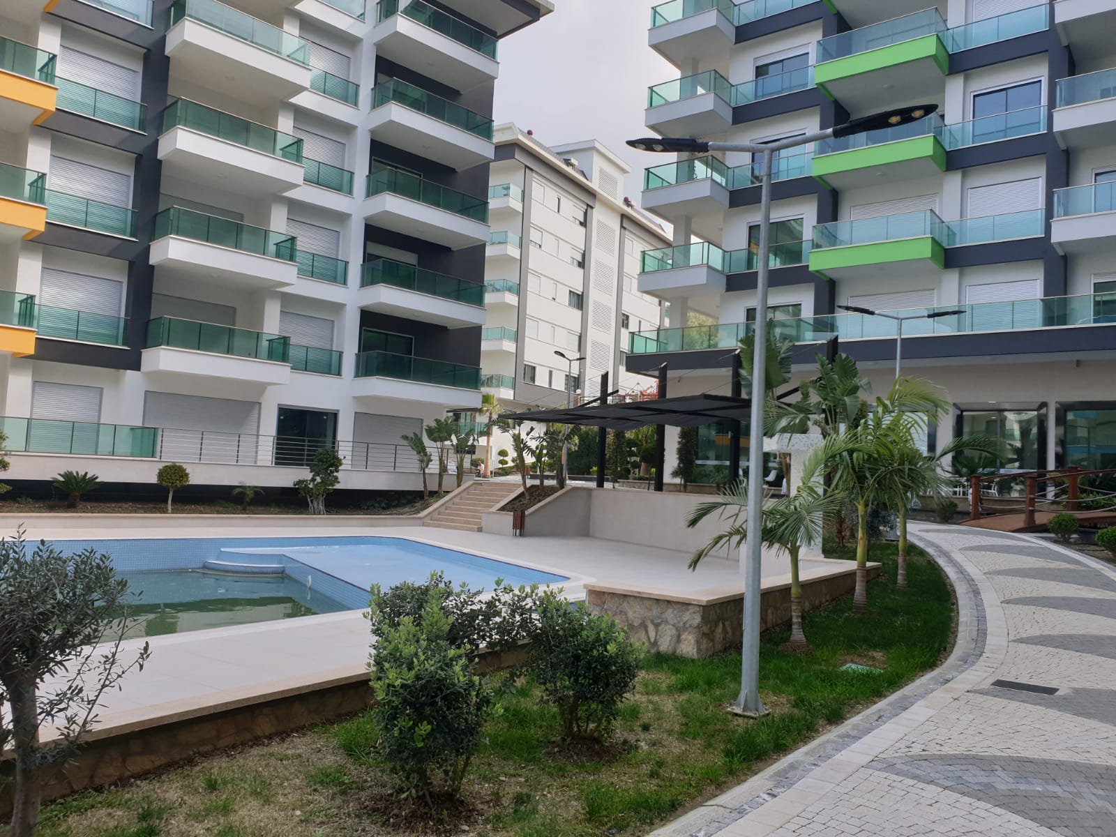 Трёхкомнатный меблированный садовый дуплекс в 350метрах от моря , 165м2 фото 68