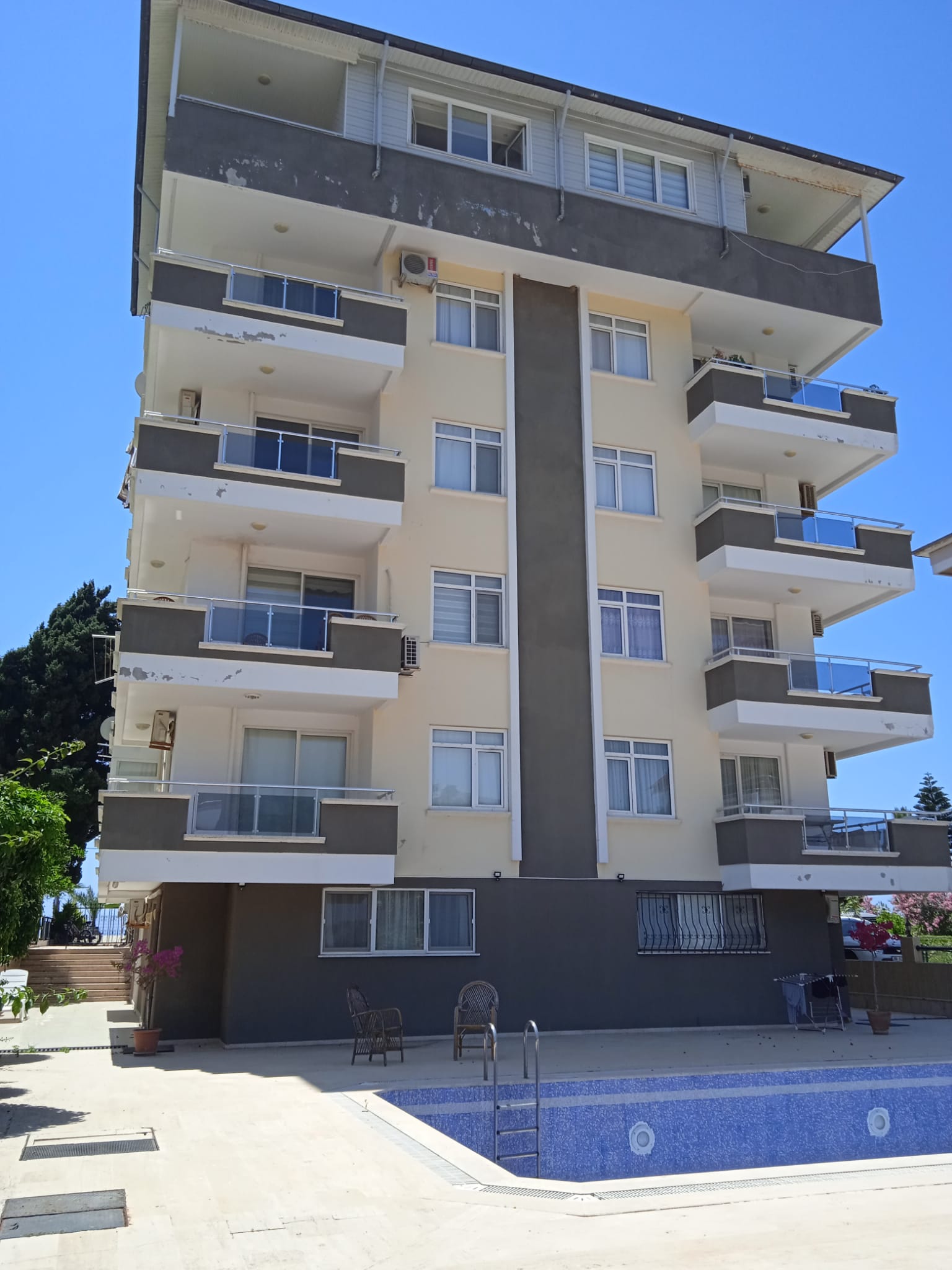 Apartment 2+1 with mountain and sea views, 100 m2. House by the sea in the Kestel area. Good price! фото 10