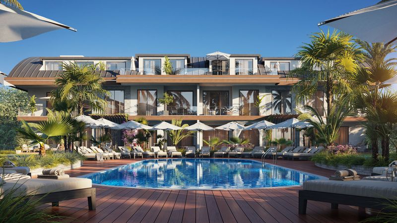 Уникальный комплекс в Авсалларе в 550м от пляжа, последний дублекс 4+1, 162м2 фото 8