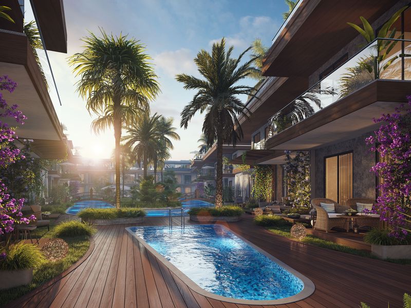 Уникальный комплекс в Авсалларе в 550м от пляжа, последний дублекс 4+1, 162м2 фото 11