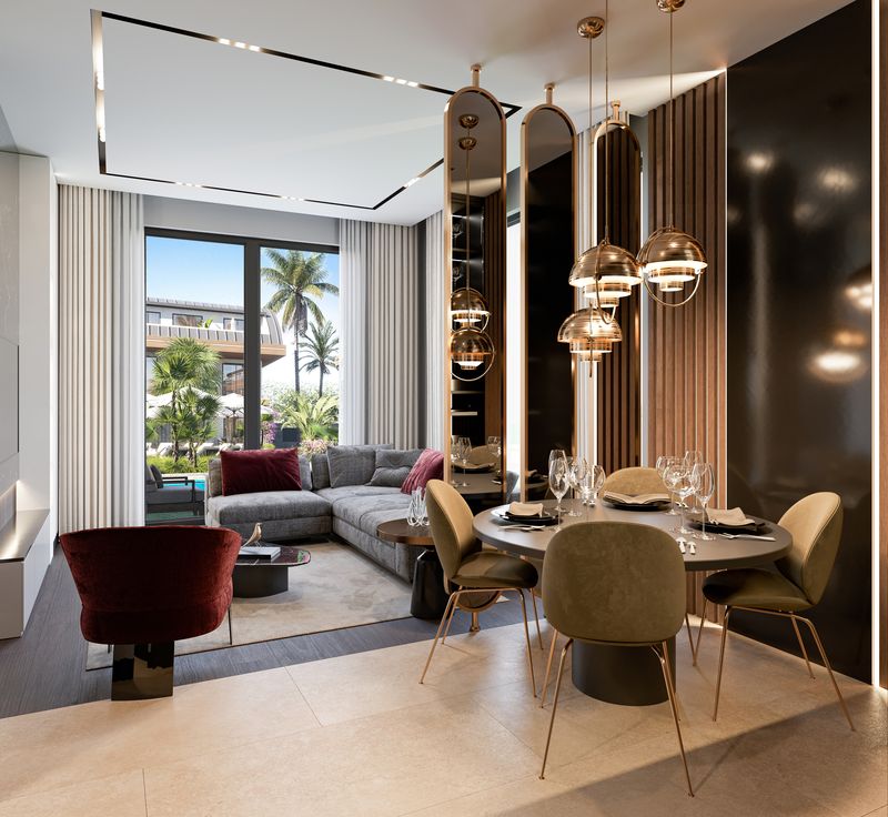 Уникальный комплекс в Авсалларе в 550м от пляжа, последний дублекс 4+1, 162м2 фото 25