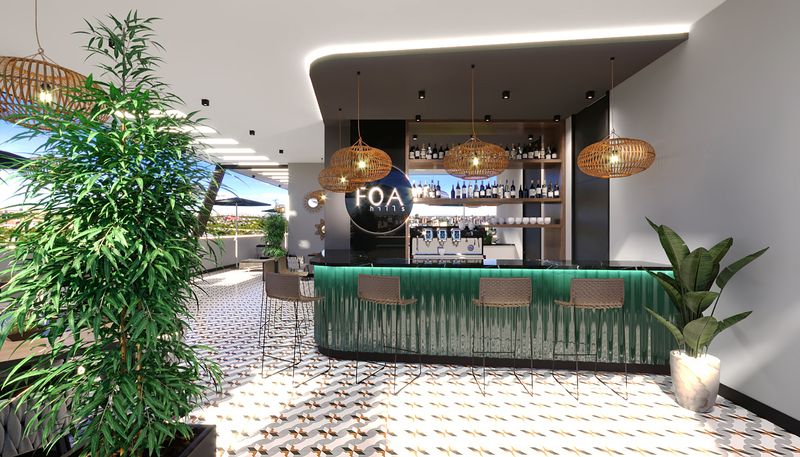 Роскошный комплекс на стадии котлована. Квартиры 0+1, 1+1, дуплексы 2+1 и лофты с видом на море в Махмутларе. фото 22