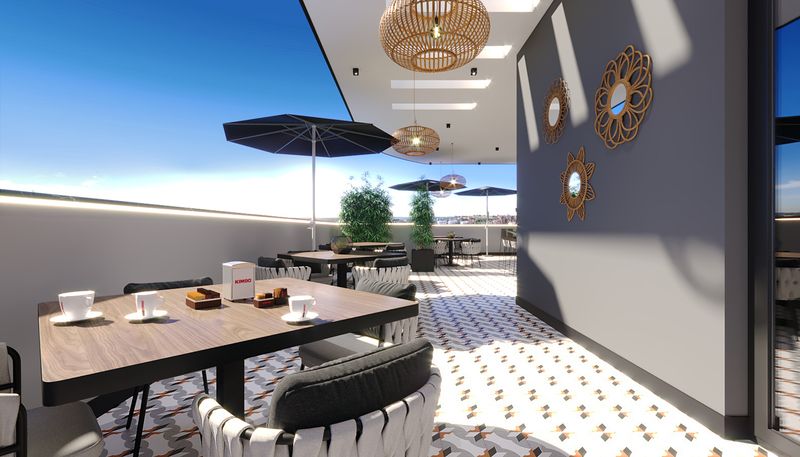 Роскошный комплекс на стадии котлована. Квартиры 0+1, 1+1, дуплексы 2+1 и лофты с видом на море в Махмутларе. фото 25