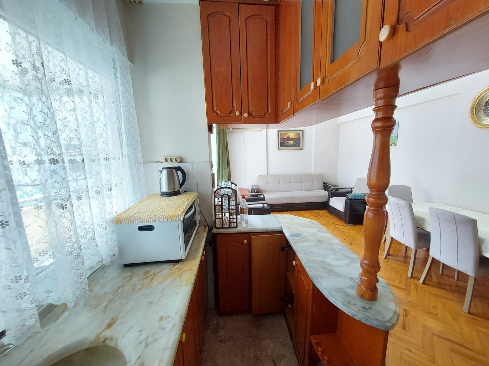 Квартира 1+1 с мебелью в центре города, 60 м2 фото 10