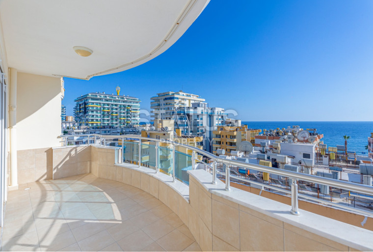 Просторные апартаменты 2+1 с видом на море 125 м2 в Махмутларе. Отличная цена! фото 1