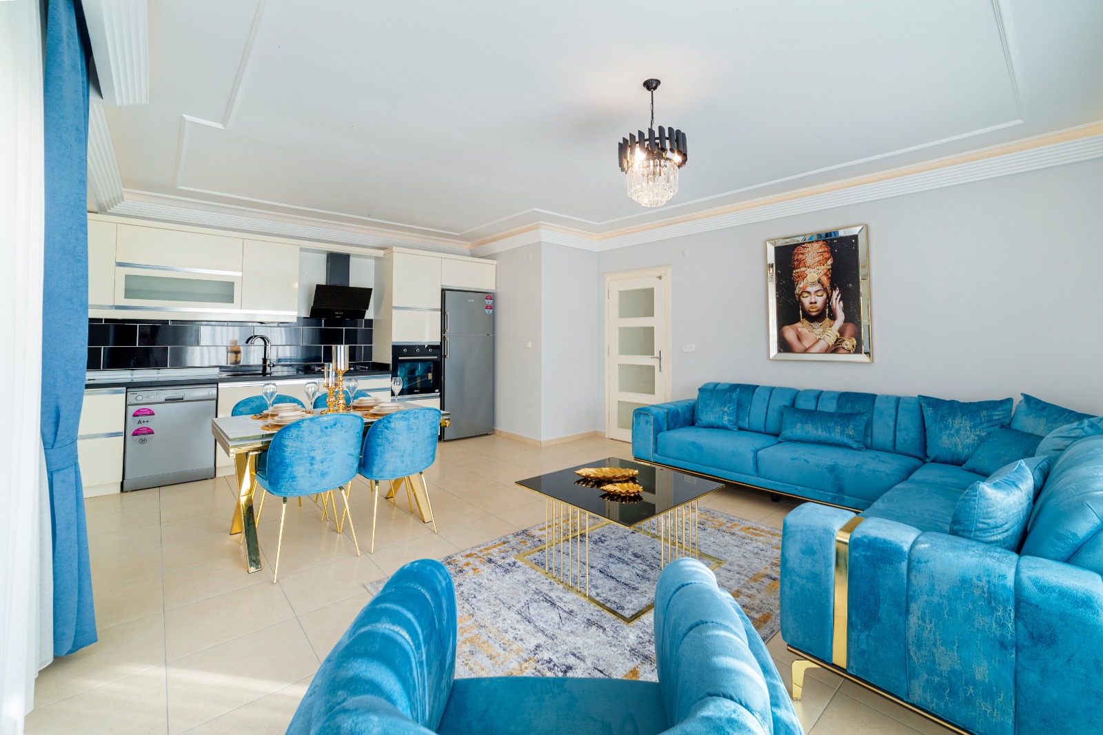 Просторные апартаменты 2+1 с видом на море 125 м2 в Махмутларе. Отличная цена! фото 7