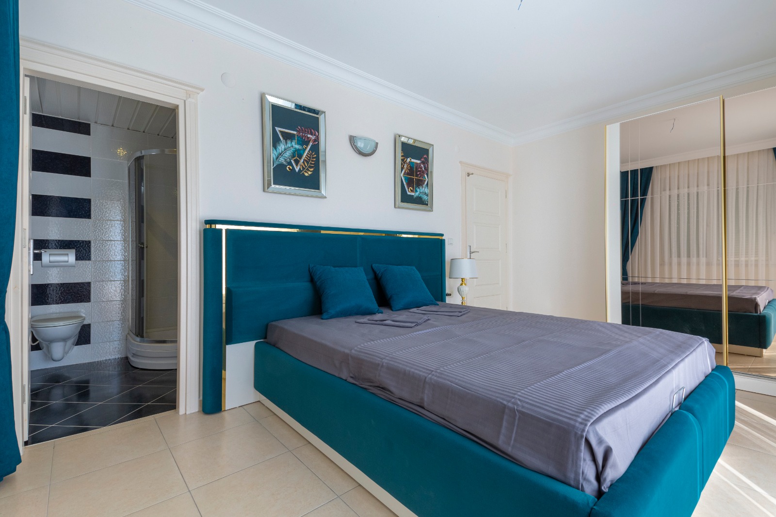 Просторные апартаменты 2+1 с видом на море 125 м2 в Махмутларе. Отличная цена! фото 8