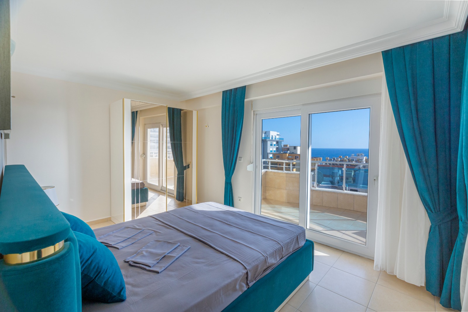 Просторные апартаменты 2+1 с видом на море 125 м2 в Махмутларе. Отличная цена! фото 9