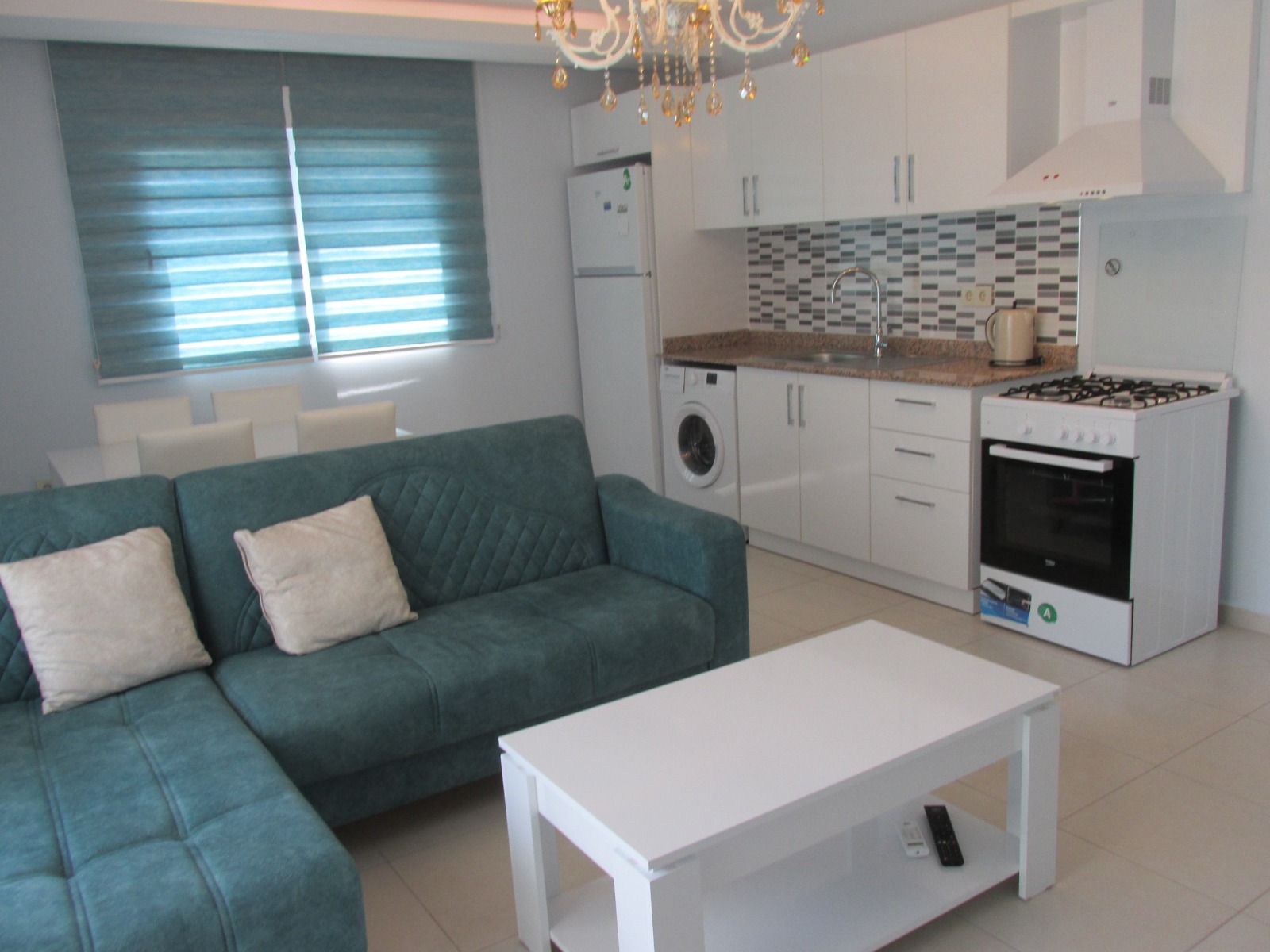 Квартира 1+1 с мебелью в комфортном комплексе, 52 м2. Махмутлар, Алания. фото 13