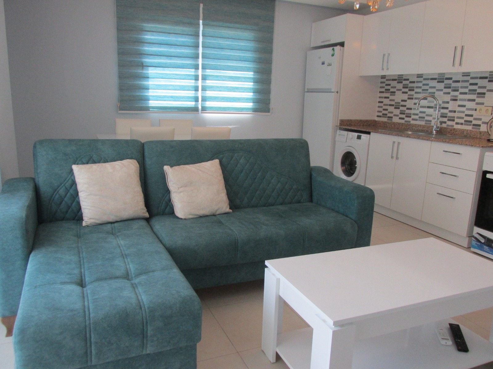 Квартира 1+1 с мебелью в комфортном комплексе, 52 м2. Махмутлар, Алания. фото 15