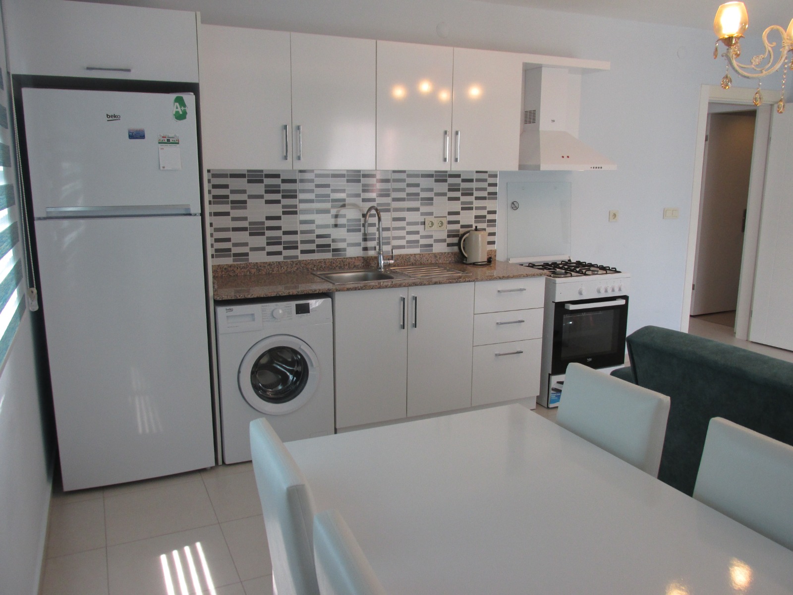 Квартира 1+1 с мебелью в комфортном комплексе, 52 м2. Махмутлар, Алания. фото 16