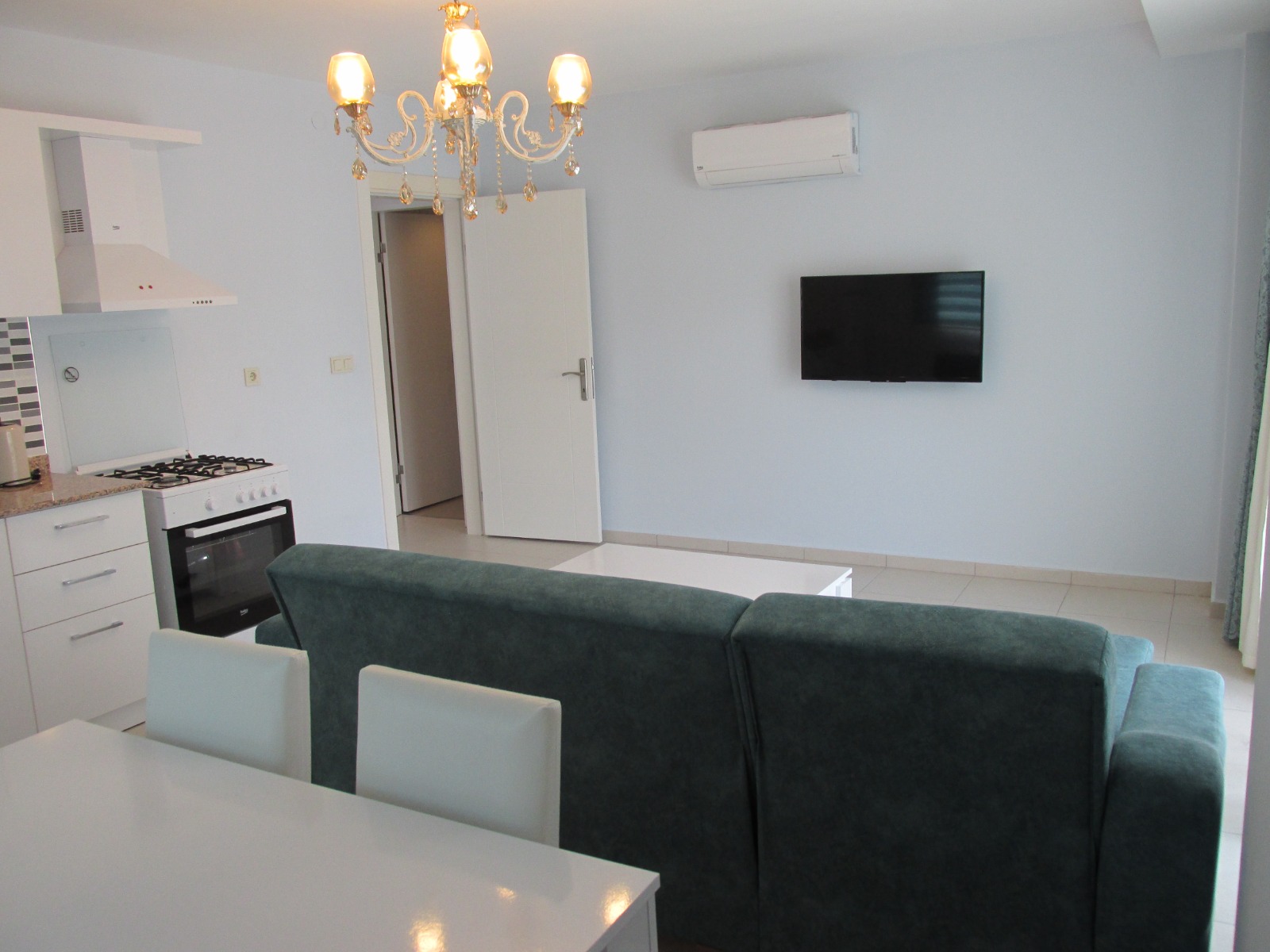 Квартира 1+1 с мебелью в комфортном комплексе, 52 м2. Махмутлар, Алания. фото 17