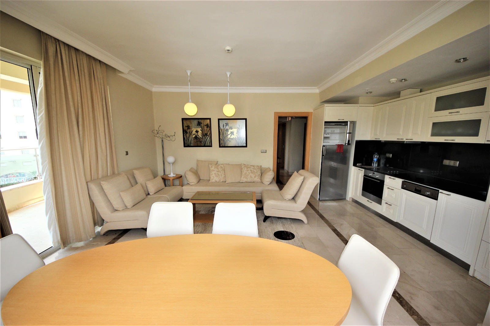 Apartment 3+1 with a gorgeous view in the complex, grandiose scale, 120 m2. Kargicak, Alanya. фото 12