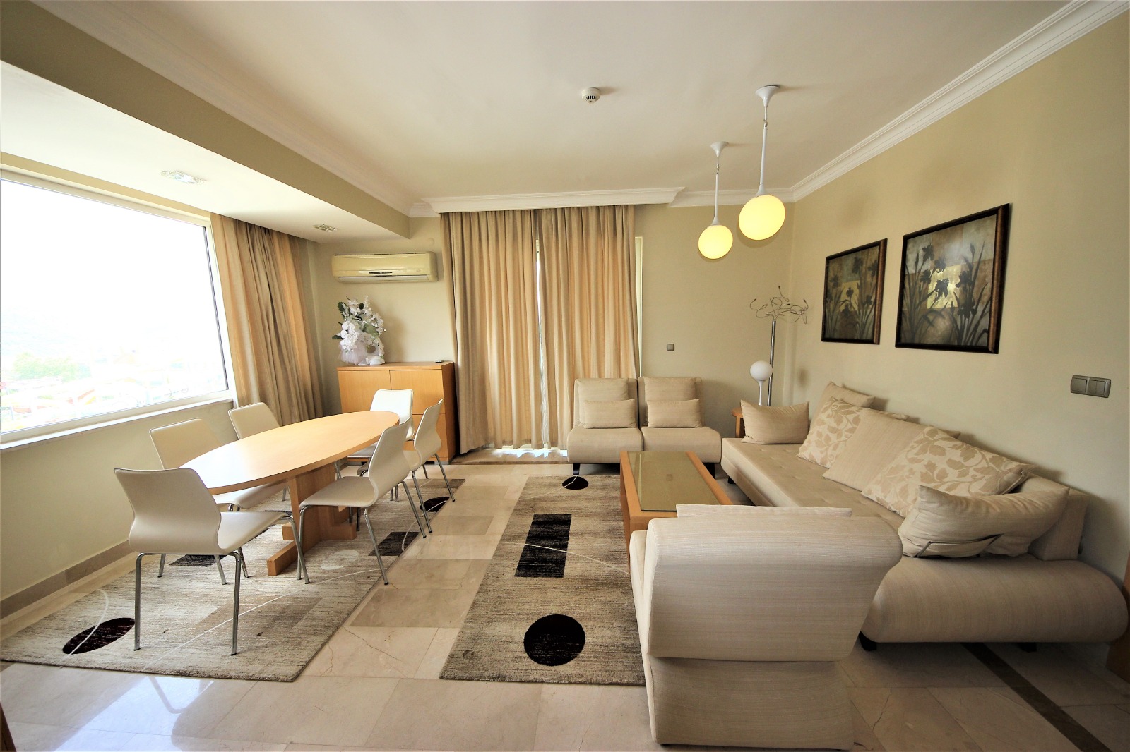 Apartment 3+1 with a gorgeous view in the complex, grandiose scale, 120 m2. Kargicak, Alanya. фото 19