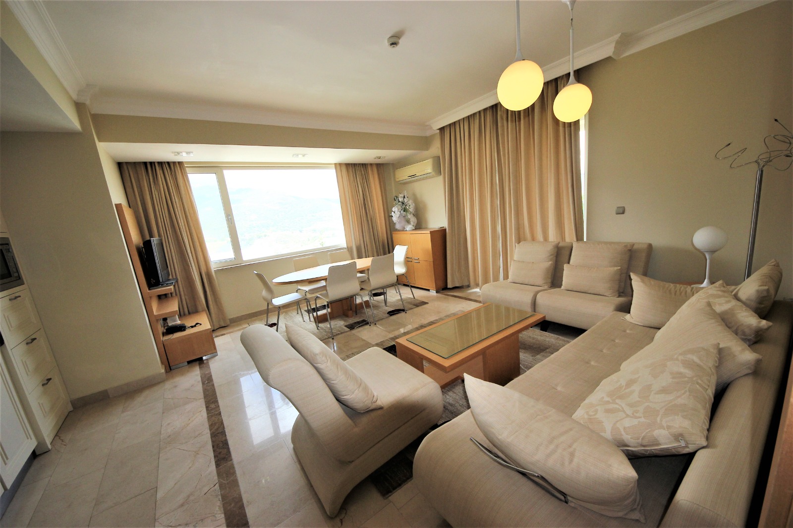 Apartment 3+1 with a gorgeous view in the complex, grandiose scale, 120 m2. Kargicak, Alanya. фото 21