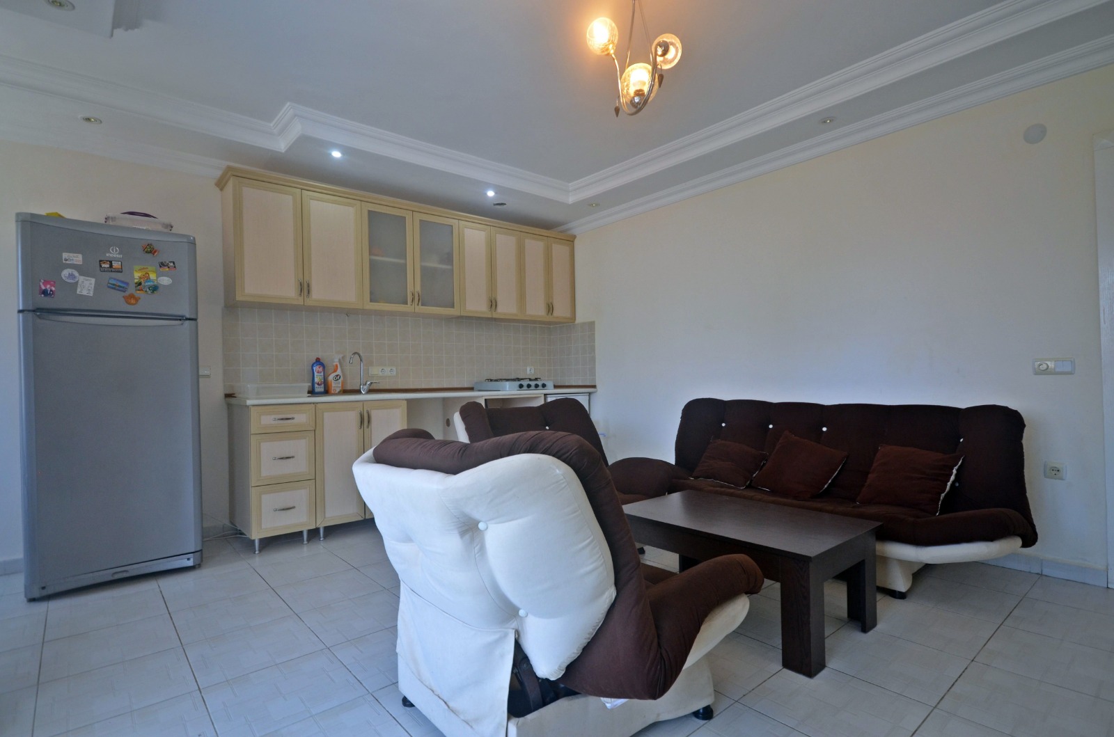 Квартира 2+1 в комплексе с бассейном, 85 м2. Махмутлар, Алания. фото 4