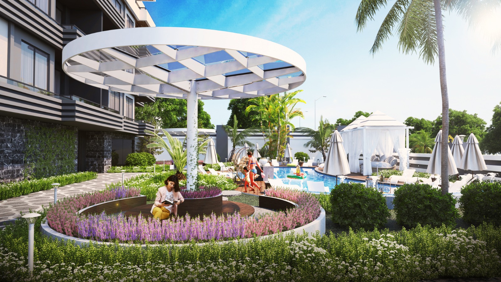 Инвестиционный проект в районе Авсаллар, Аланья.  Квартиры планировки 1+1, 42-55 м2 и 2+1, 65-130 м2. Рассрочка при первоначальном взносе от 30%. фото 9