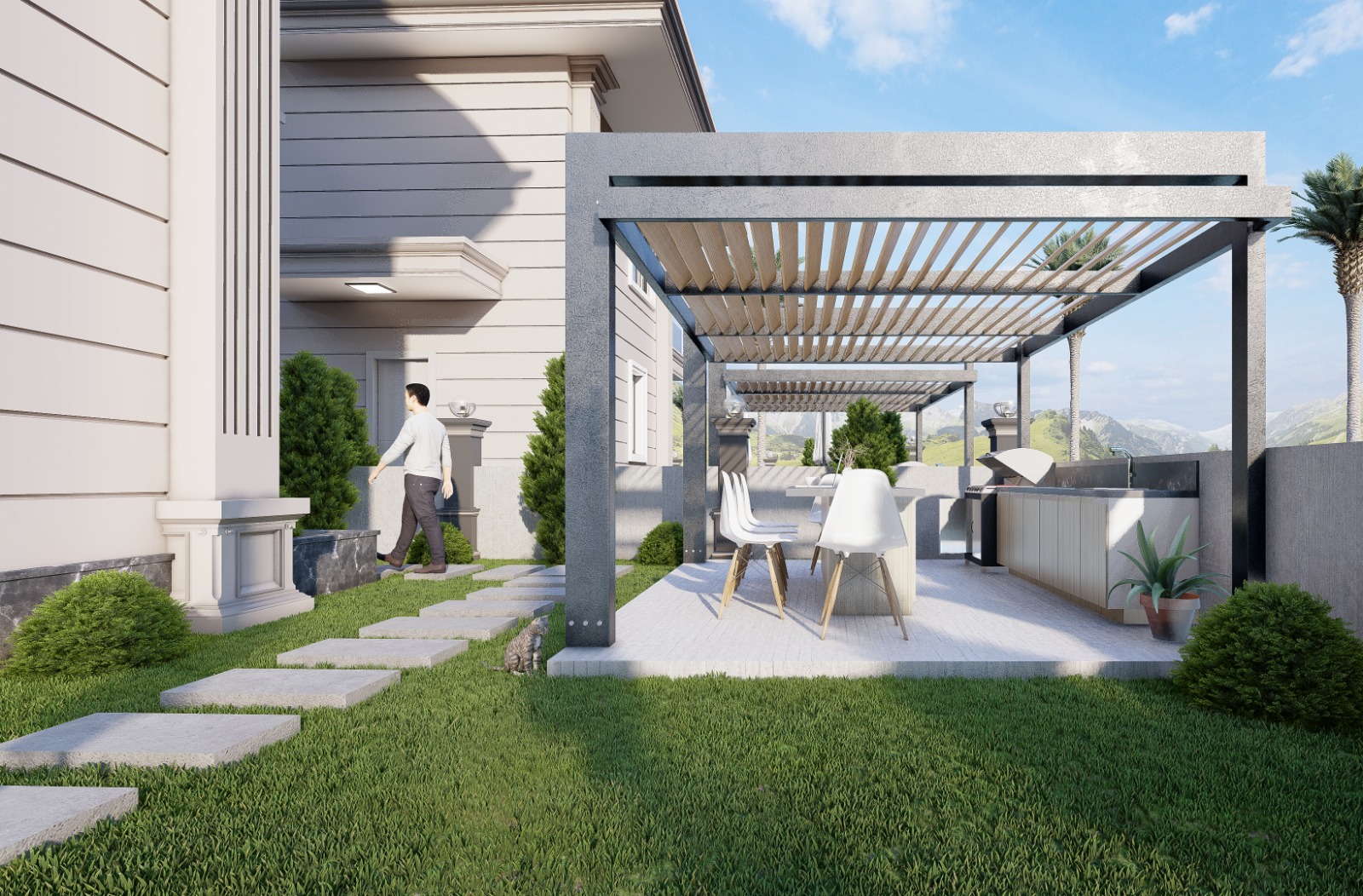 Две виллы 4+1 у моря, 200м2. Конаклы, Алания. фото 5