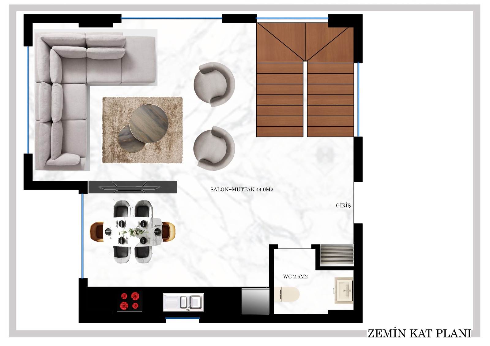 Две виллы 4+1 у моря, 200м2. Конаклы, Алания. фото 19