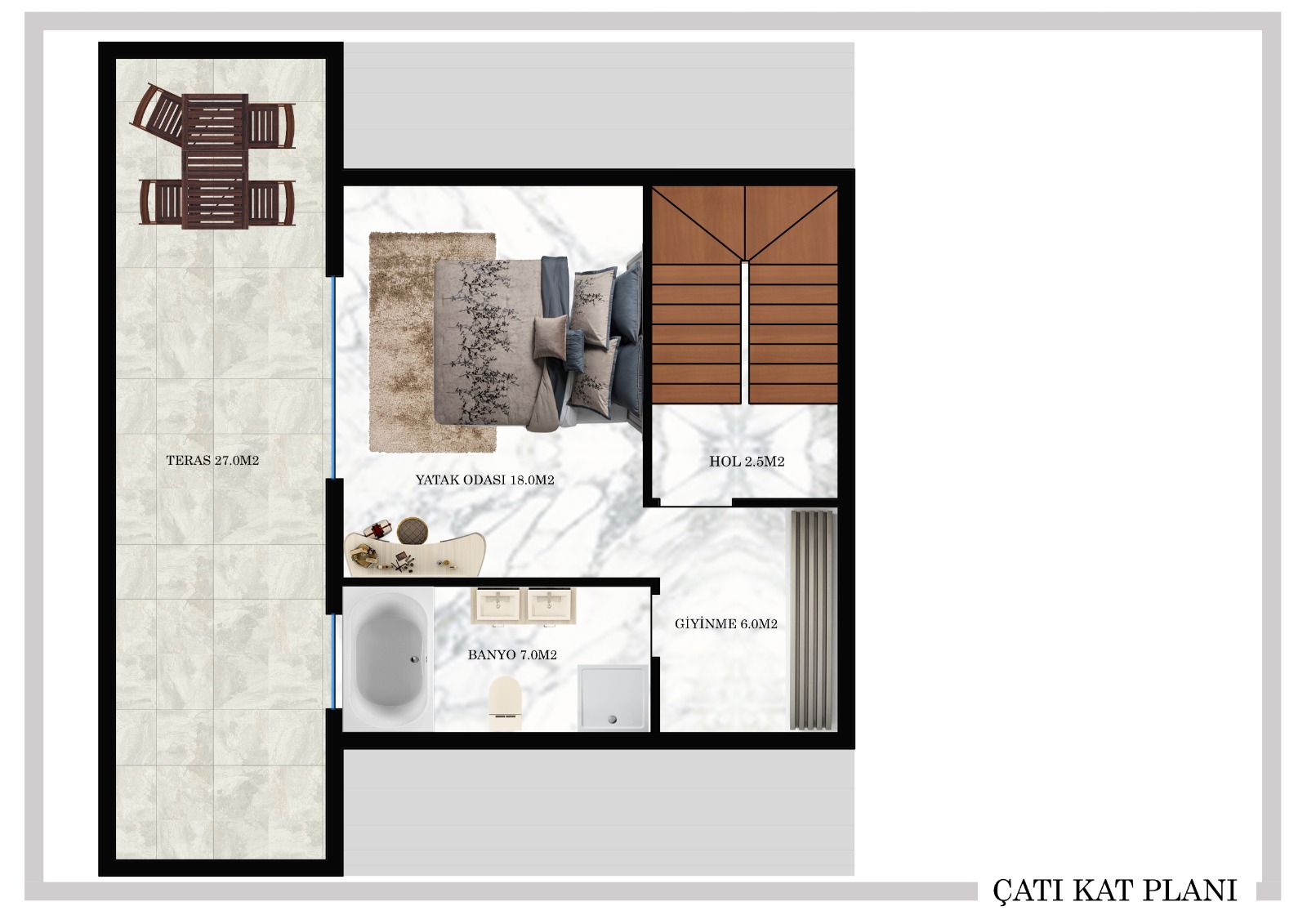 Две виллы 4+1 у моря, 200м2. Конаклы, Алания. фото 20