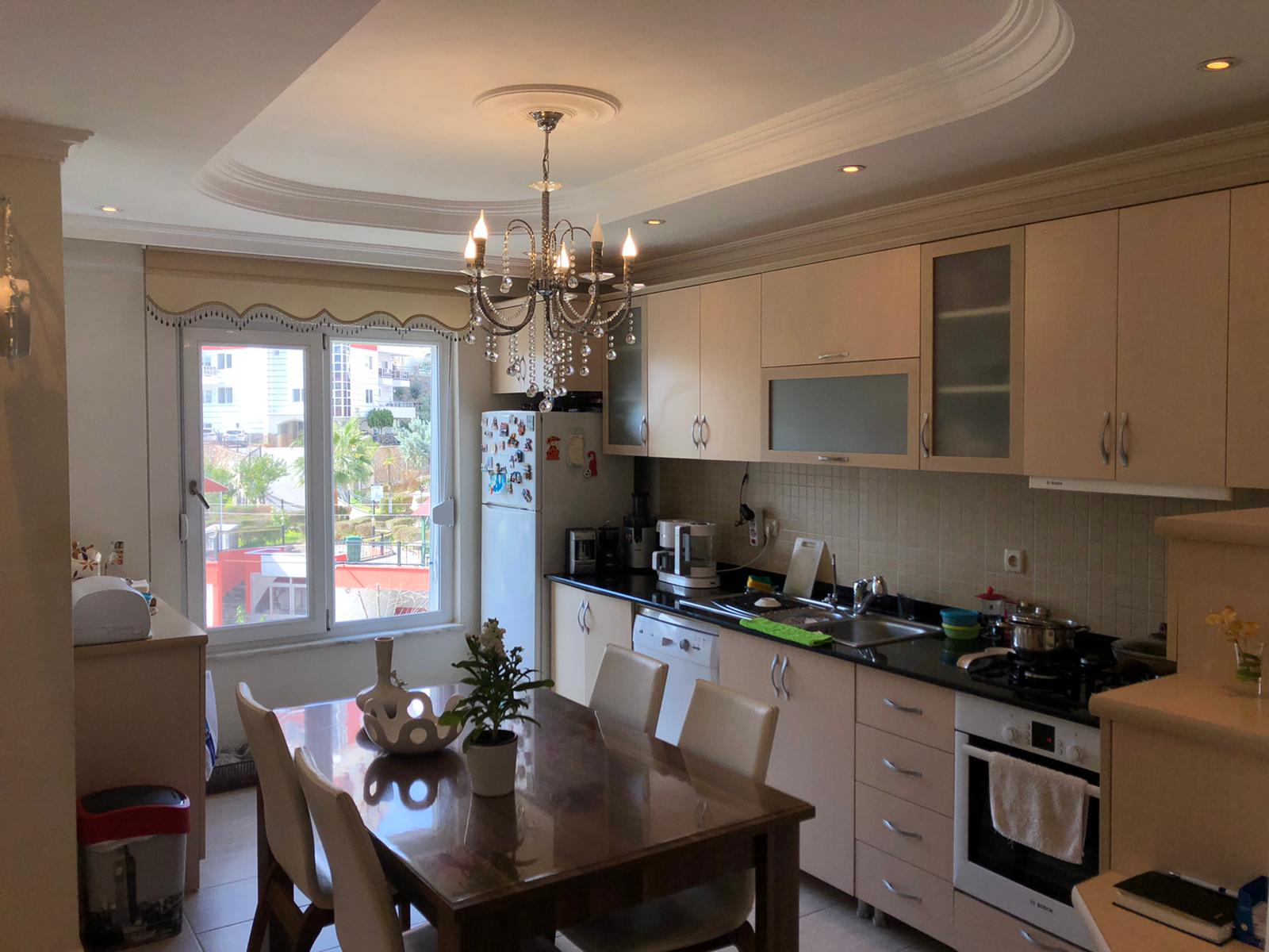 Крупнометражная квартира 2+1 в элитном комплексе для комфортной жизни, 130 м2. Джикджилли, Алания. фото 10