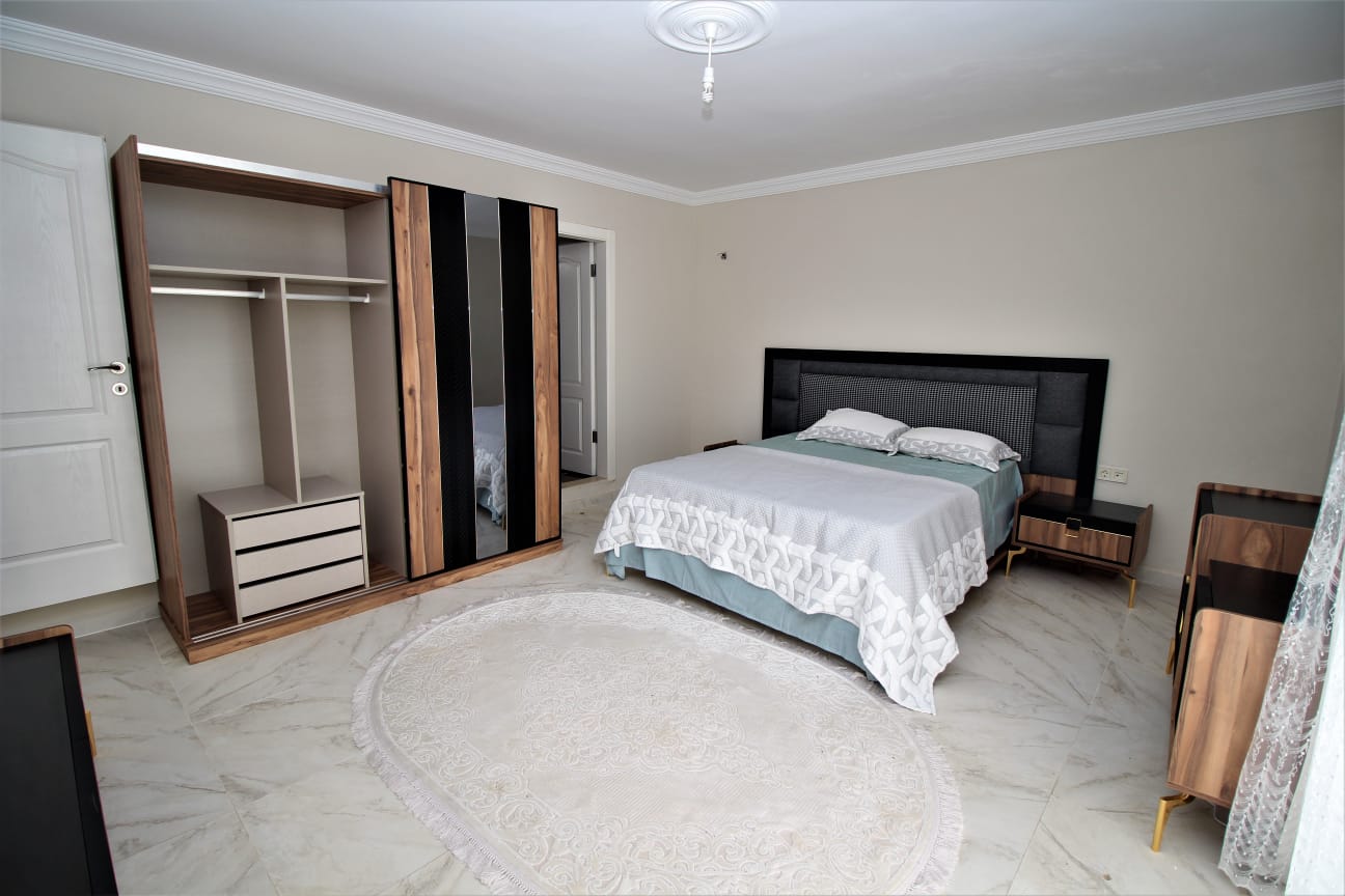 Вилла в Каргыджаке 2+1 с новой мебелью и собственным бассейном, 135 м2 фото 10