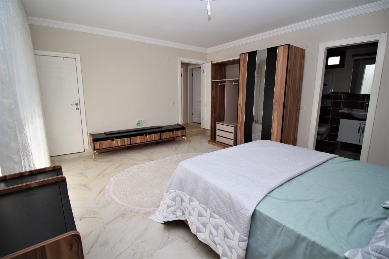 Вилла в Каргыджаке 2+1 с новой мебелью и собственным бассейном, 135 м2 фото 16