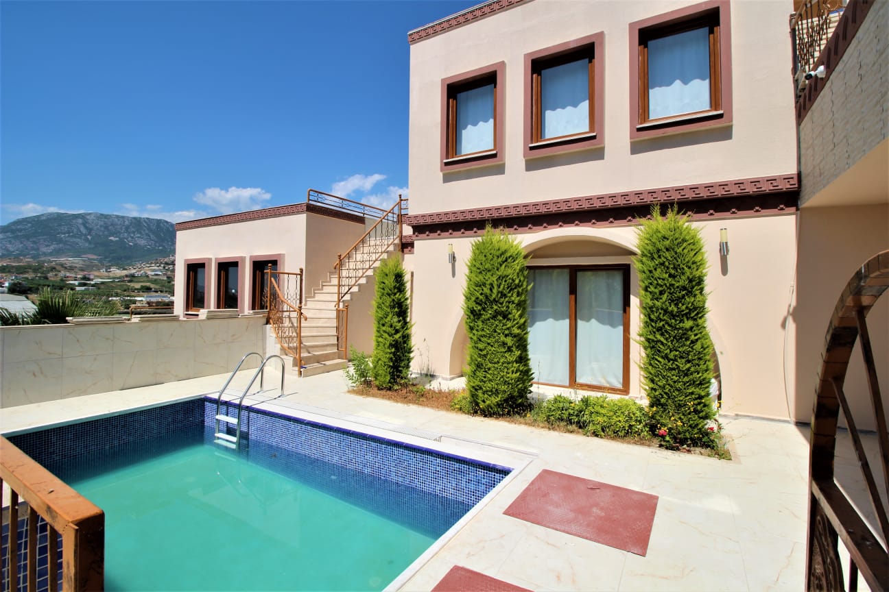 Вилла в Каргыджаке 2+1 с новой мебелью и собственным бассейном, 135 м2 фото 34