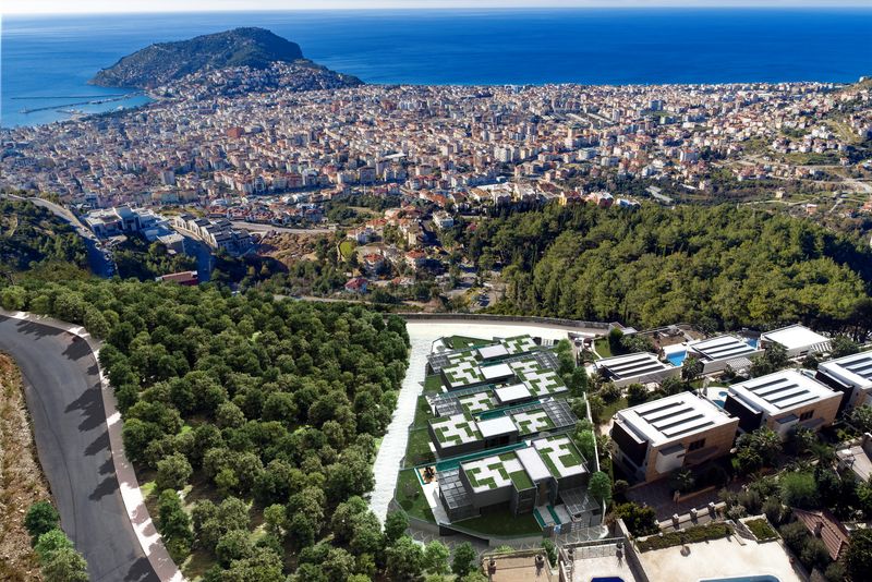 An exclusive project of villas with large plots and direct sea views from 568 to 783 m2. Center, Alanya фото 4