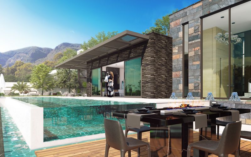 An exclusive project of villas with large plots and direct sea views from 568 to 783 m2. Center, Alanya фото 10