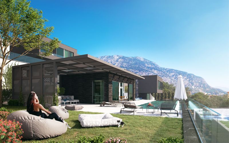 An exclusive project of villas with large plots and direct sea views from 568 to 783 m2. Center, Alanya фото 11