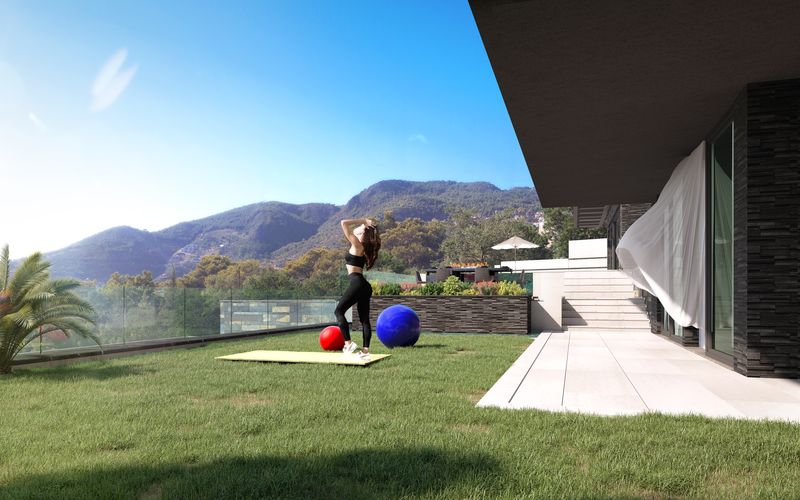 An exclusive project of villas with large plots and direct sea views from 568 to 783 m2. Center, Alanya фото 12