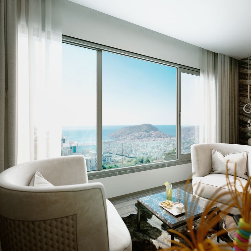 An exclusive project of villas with large plots and direct sea views from 568 to 783 m2. Center, Alanya фото 19