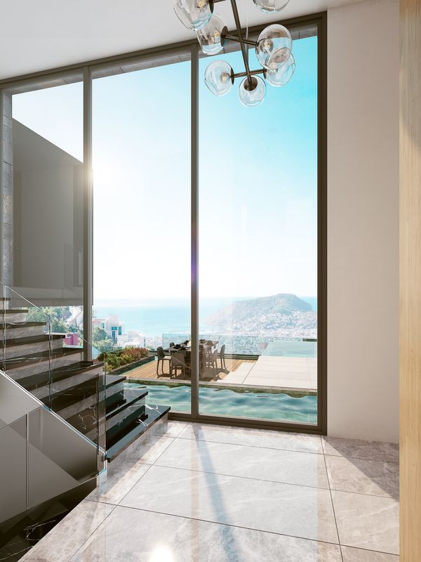 An exclusive project of villas with large plots and direct sea views from 568 to 783 m2. Center, Alanya фото 24