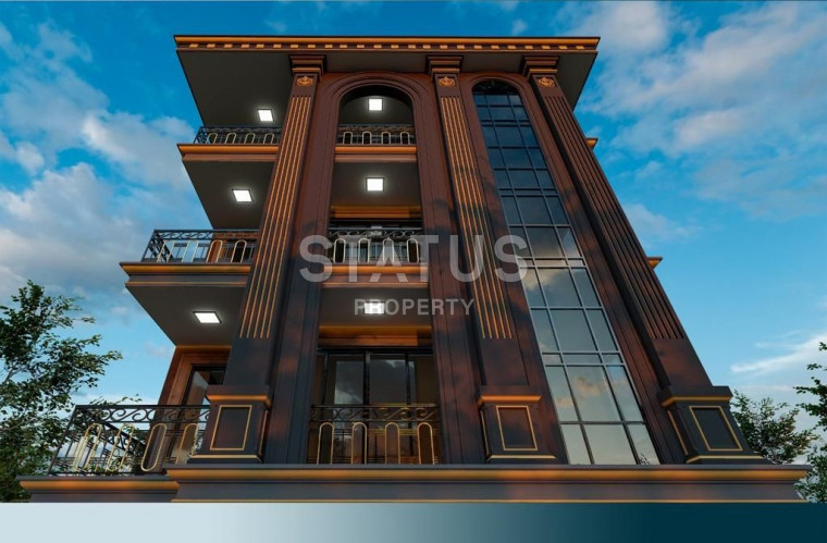 Новый инвестиционный проект в районе Махмутлар. Квартиры планировки 1+1, 2+1, садовые дублексы 2+1, и пентхаусы 2+1, 3+1 фото 1