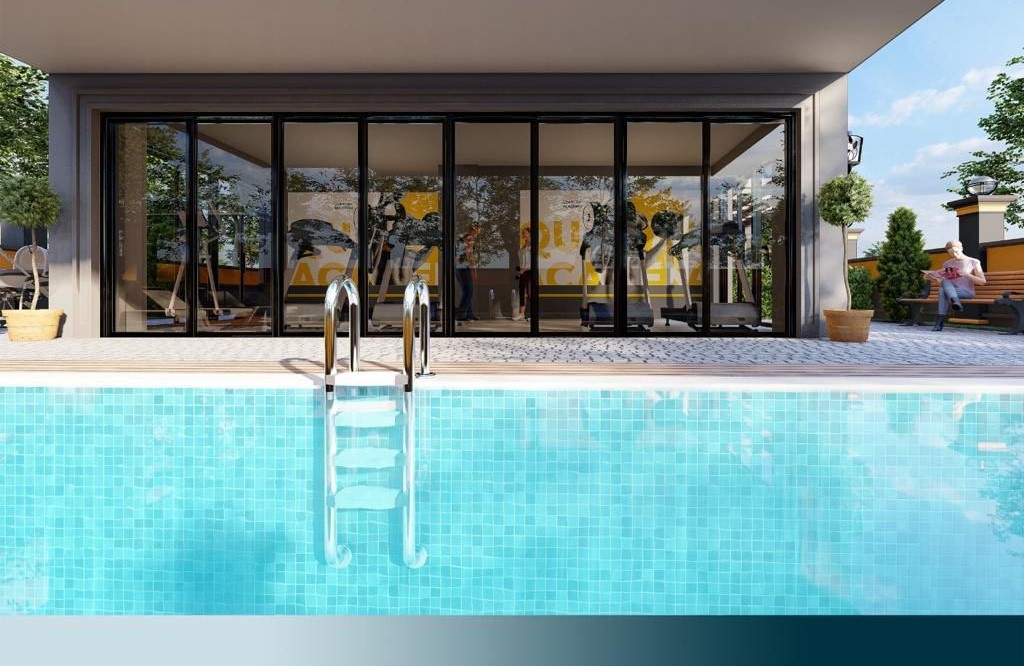 Новый инвестиционный проект в районе Махмутлар. Квартиры планировки 1+1, 2+1, садовые дублексы 2+1, и пентхаусы 2+1, 3+1 фото 4