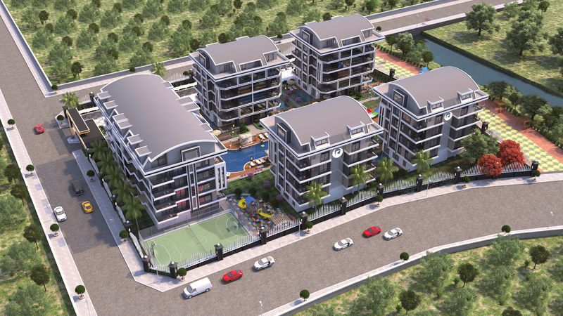 Шикарный проект для комфортной жизни. Апартаменты 1+1, 2+1, 3+1 и 4+1 в Обе. От 55 до 245 м2. фото 17