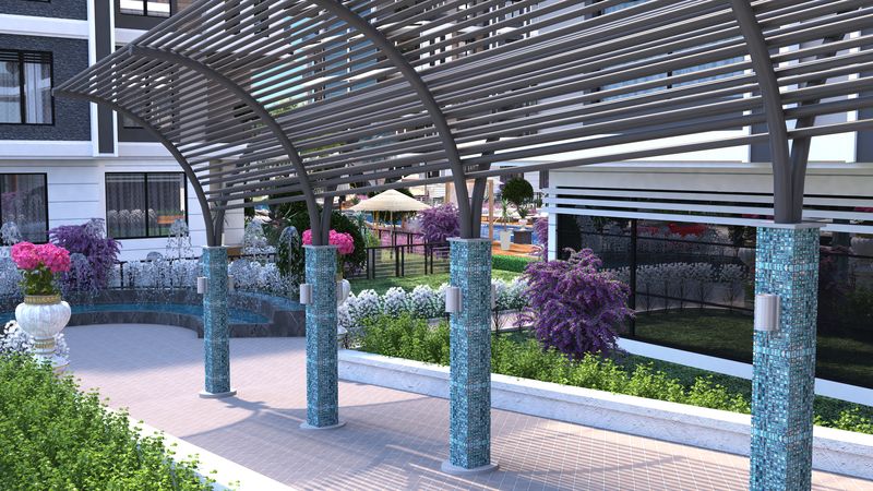 Шикарный проект для комфортной жизни. Апартаменты 1+1, 2+1, 3+1 и 4+1 в Обе. От 55 до 245 м2. фото 18