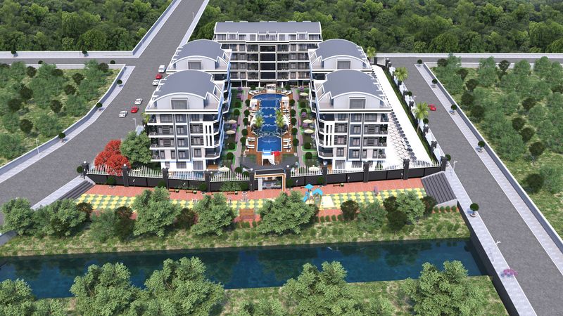 Шикарный проект для комфортной жизни. Апартаменты 1+1, 2+1, 3+1 и 4+1 в Обе. От 55 до 245 м2. фото 19